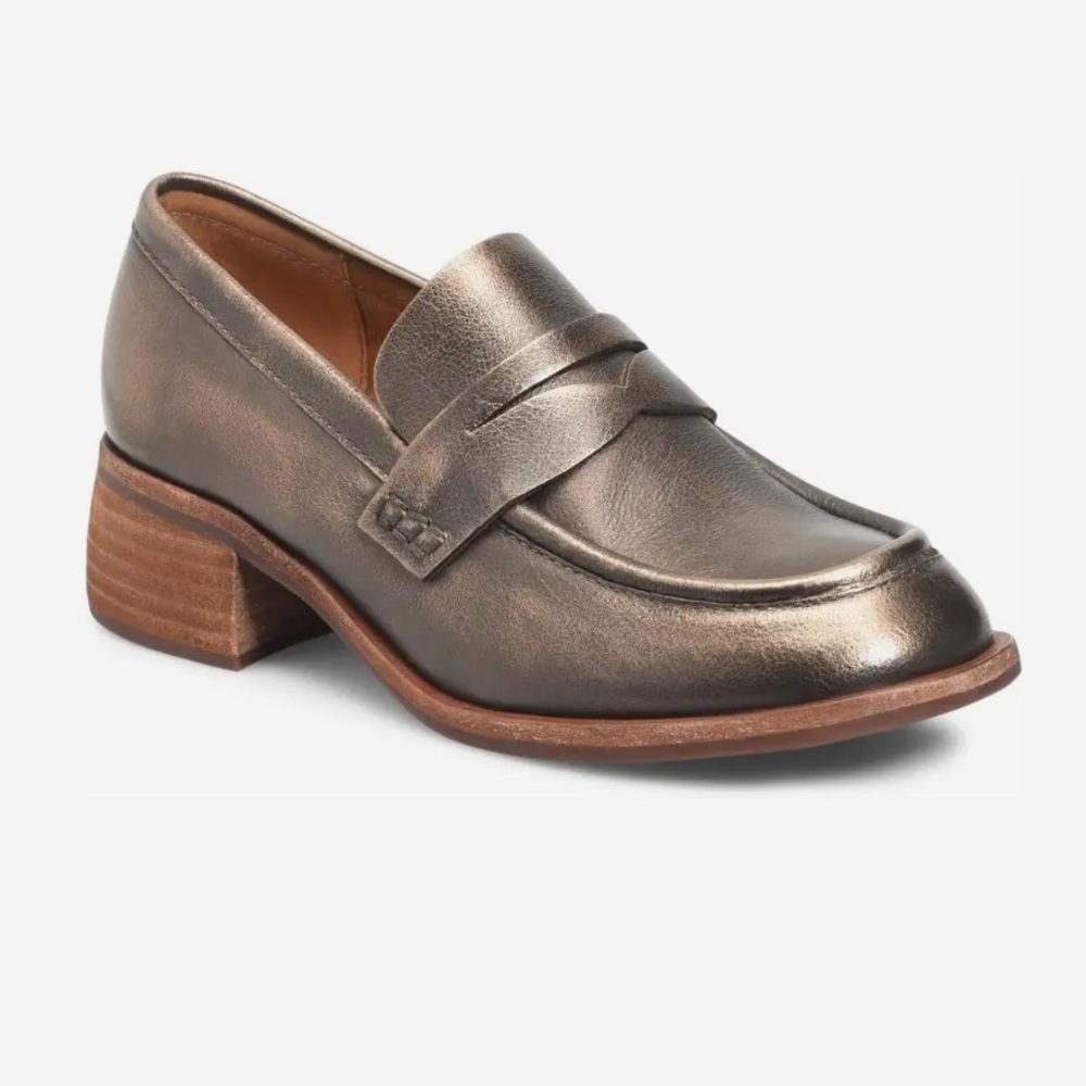 Bronze Metallic Kork-Ease Keegan Loafers
